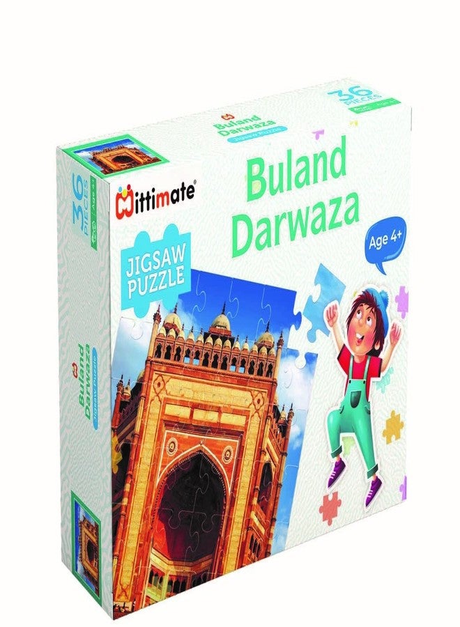Mittimate Buland Darwaza Jigsaw Puzzle Game for Kids Age 4 to 6 Old I 36 Pieces Puzzle Toy I Birthday Gift for Children - Image 1